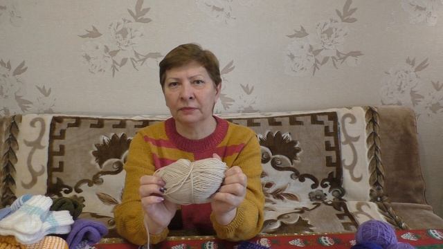 Вязание из остатков. СП "Остатки пряжи в дело" 2024. 1-й отчет. смотреть онлайн