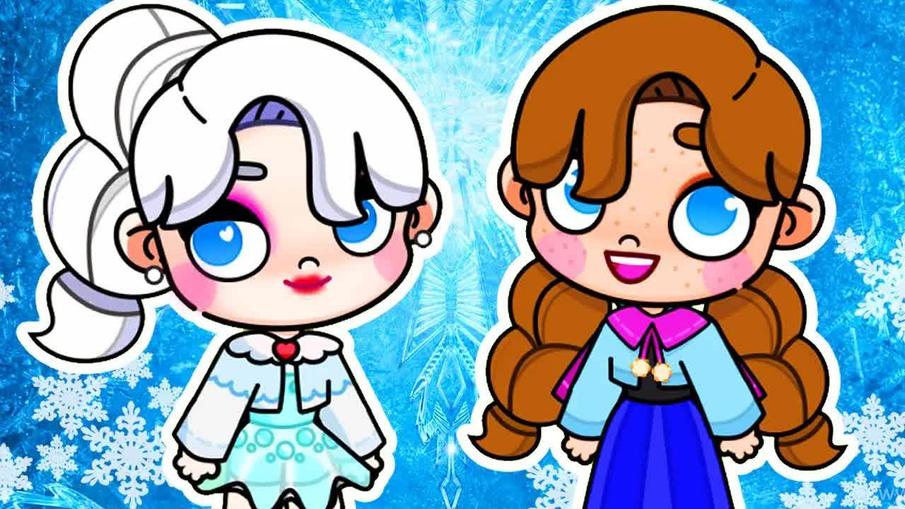 ХОЛОДНОЕ СЕРДЦЕ!  Elsa и Anna в Avatar World