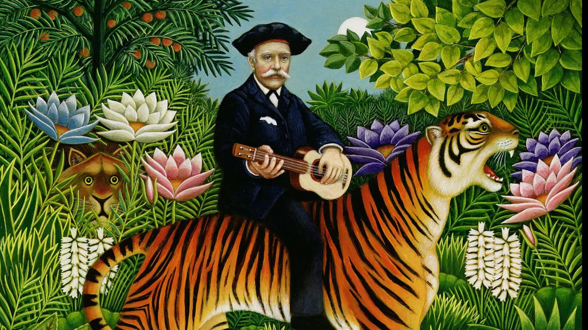 Джунгли. Художник Анри Руссо. смотреть онлайн