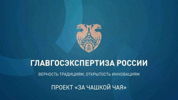 Проект «За чашкой чая». Интервью с заместителем начальника Главгосэкспертизы России Анной Копейкиной