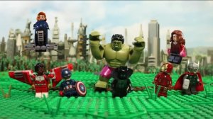 Мультфильм про лего мстителей / похищение камня бесконечности / LEGO Marvel Avengers