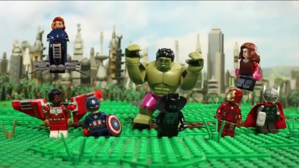 Мультфильм про лего мстителей / похищение камня бесконечности / LEGO Marvel Avengers