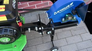 Веткоизмельчитель на мотоблок "Дачный": обзор и тест инструмента