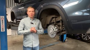 Geely Monjaro замена тормозных дисков и керамических колодок, улучшение тормозов в Brannor WorkShop!