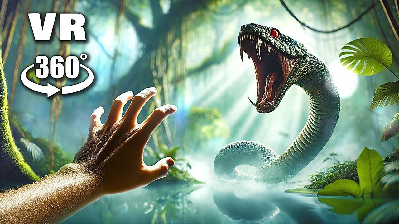 VR 360 ° Titanoboa ест вас!