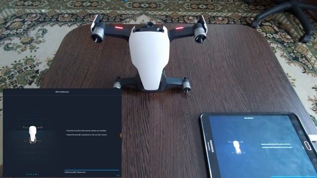 DJI  MAVIC  AIR  Калибровка IMU датчиков и основной (4К) видеокамеры
