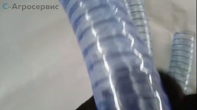 Шланг пищевой D-49,5х4,5 из ПВХ с металлической оплеткой