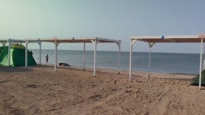 Должанская сегодня 13 июня 2025, обзор пляж Посейдон Должанская Азовское море, Таганрогский залив