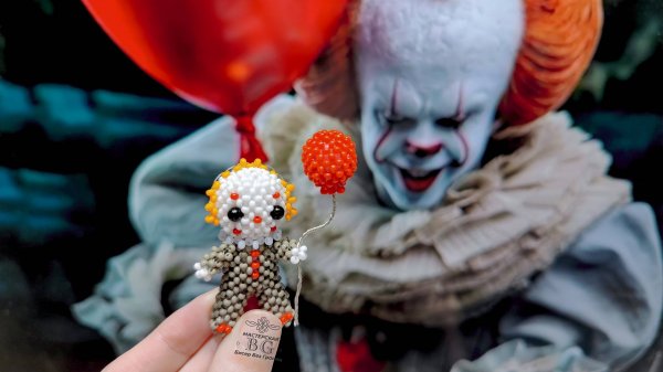 Мастер-класс Пеннивайз из Бисера