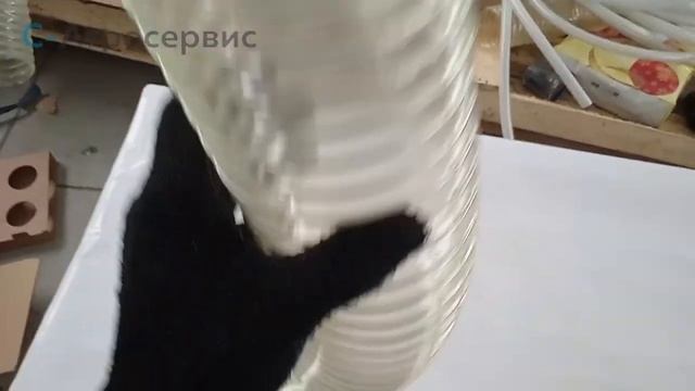 Шланг пищевой D-106х5 из ПВХ с металлической оплеткой