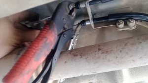 замена тросиков ручника lada kalina 2