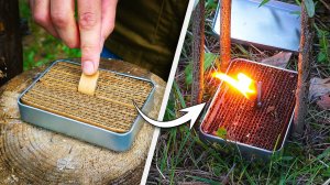 Как сделать самодельную ГОРЕЛКУ за 5 МИН в ЭКСТРИМ условиях