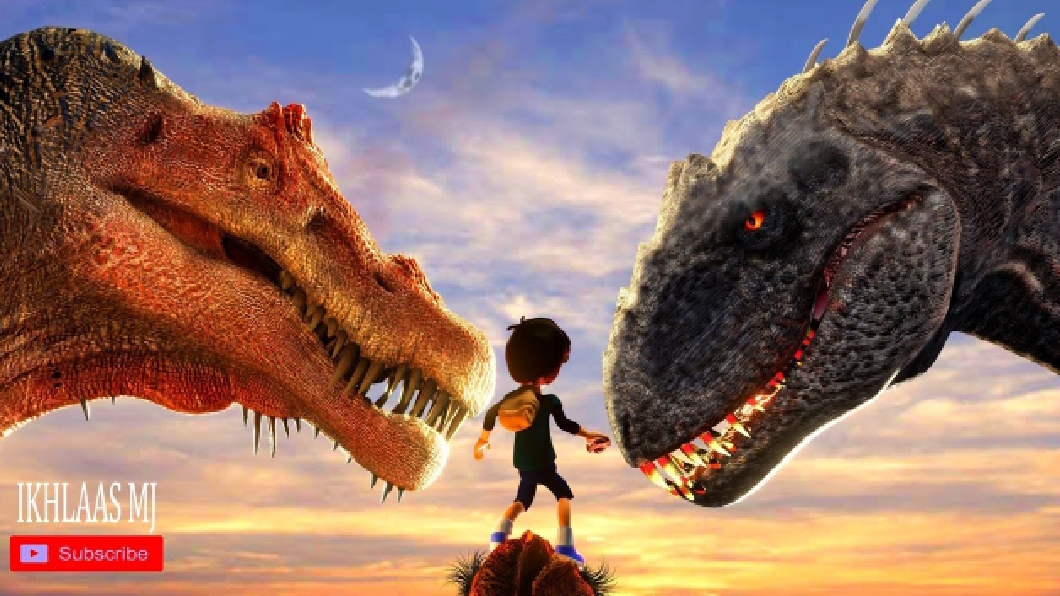 Спинозавр против Индоминуса смотреть онлайн