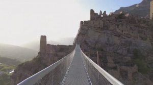 Заброшенный Кахиб: Путешествие по канатной дороге. (Дагестан0