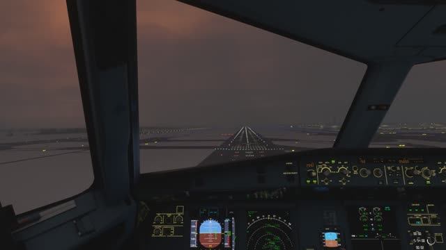 Microsoft Flight Simulator 2020. Посадка. Аэропорт Шарля де Голля Париж (LFPG). А320 смотреть онлайн