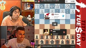 Интересная ЗАВАРУШКА! Хикару Накамура - Матвей Гальченко 17.06.2025