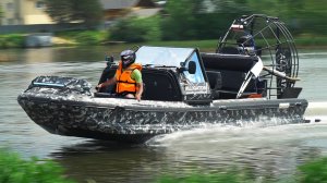 Впервые в мире! Аэролодка Аллигатор с новым принципом конструкции! Alligator Raptor E-AIR 650