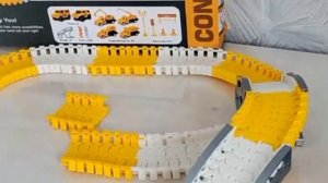 автотрек для детей.горка для машинок.