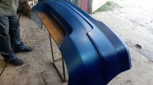 как покрасить бампер на авто