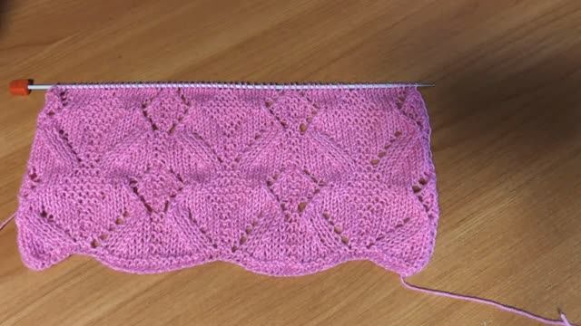 Сегодня вяжем очередной красивый узор спицами для ваших изделий смотреть онлайн