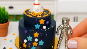 "Космический" Мини Торт ? Идея Для Украшения Мини Торта ? Мини Кухня