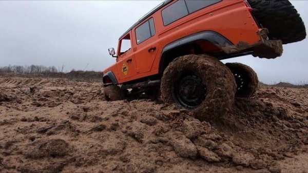 Бюджетный LR Defender. Тест на бездорожье.