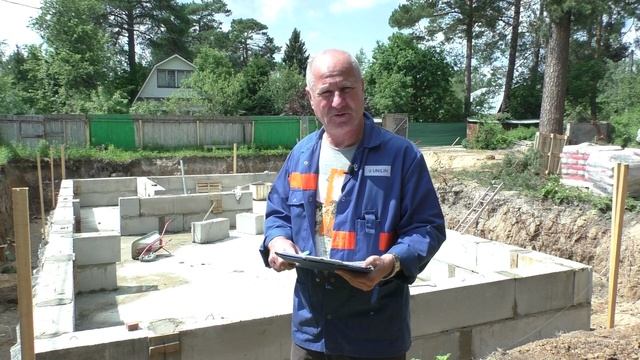 Как построить самый недорогой фундамент для дома с цокольным этажом смотреть онлайн