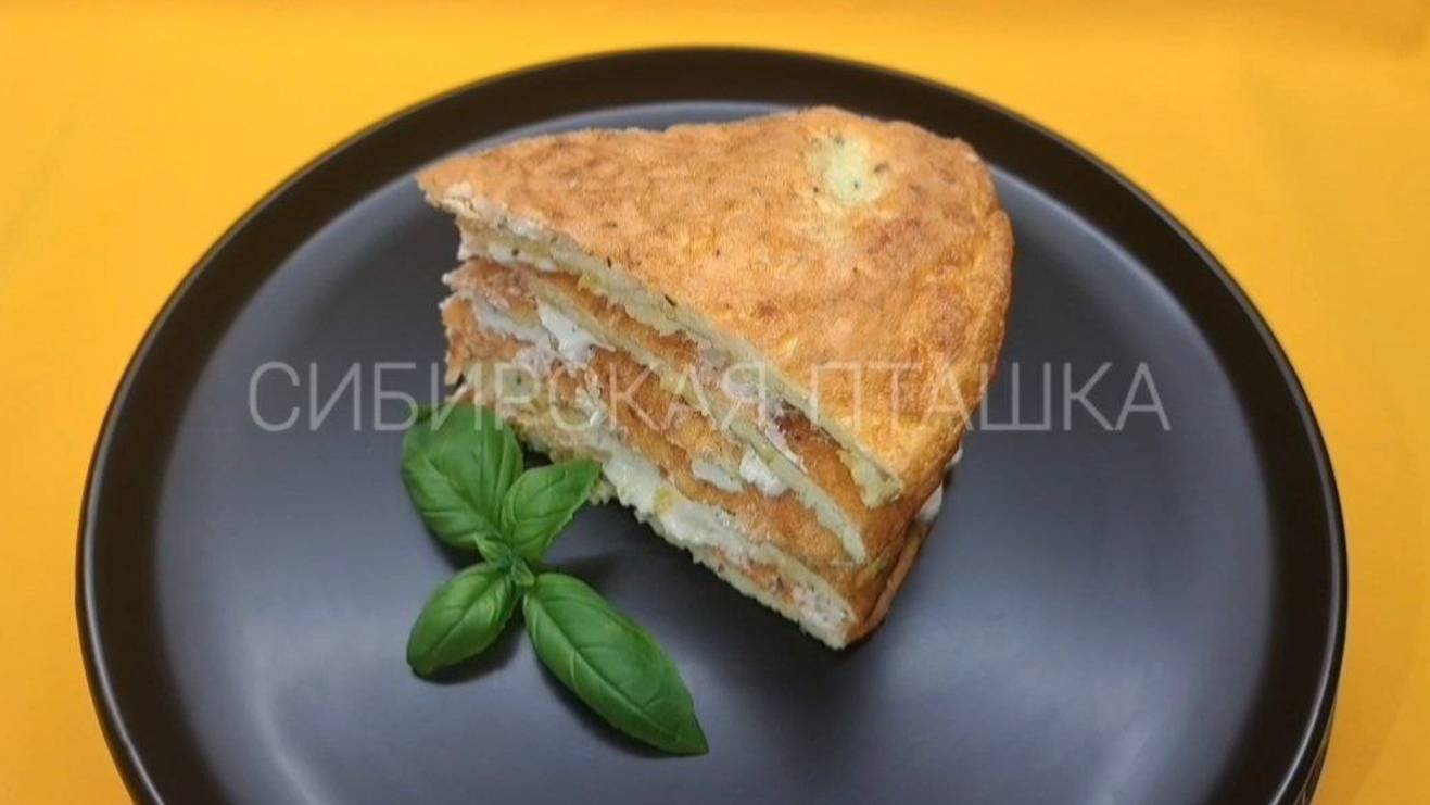 Яичный торт на завтрак: сытный простой рецепт