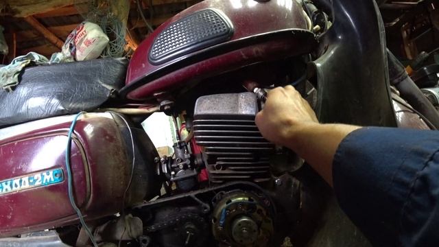 Мотоцикл Восход не заводиться