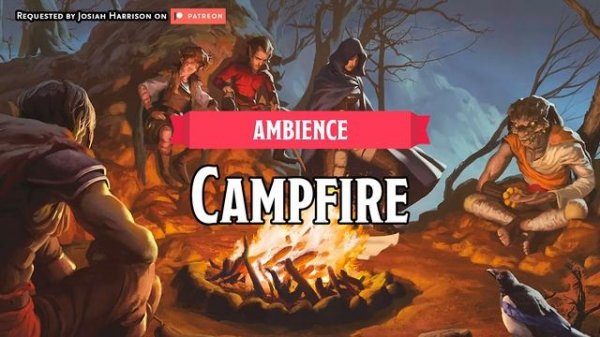 Campfire D&D TTRPG Ambience 1 Hour by Bardify