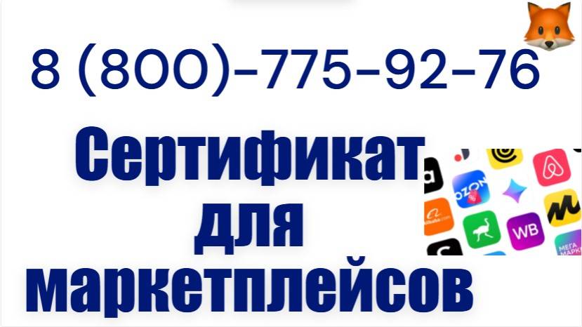 Сертификация продукции для маркетплейсов смотреть онлайн