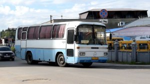 Автобусы King Long XMQ6127C (Р 438 ТМ 22) и Mercedes-Benz O303-9RHP (АХ 171 50)