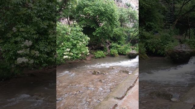 Путешествие гильдии рутуба в Кисловодск на экскурсии Медовые водопады через гору Кольцо и чай. Домик