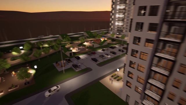 Жилое многоэтажное здание со встроенно-пристроенными помещениями и подземной автостоянкой смотреть онлайн