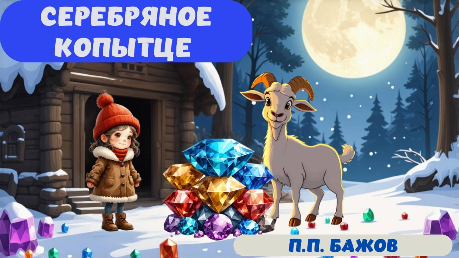 СЕРЕБРЯНОЕ КОПЫТЦЕ | П. БАЖОВ|АУДИОСКАЗКА |ЛИТЕРАТУРНОЕ ЧТЕНИЕ смотреть онлайн