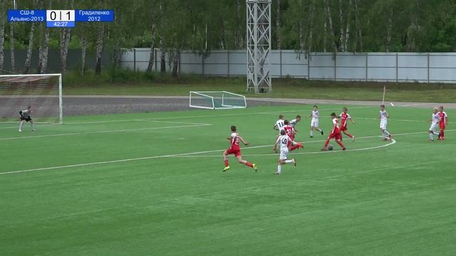 СШ-8-Альянс-2013 - ЦП Градиленко-2012 Обзор матча смотреть онлайн