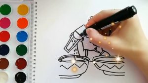 ФИКСИКИ. ДИМ ДИМЫЧ. Раскраска. Учим цвета.