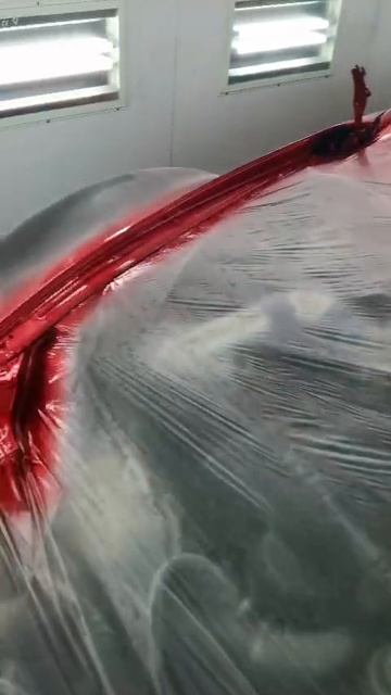 Начало выкраса кузова