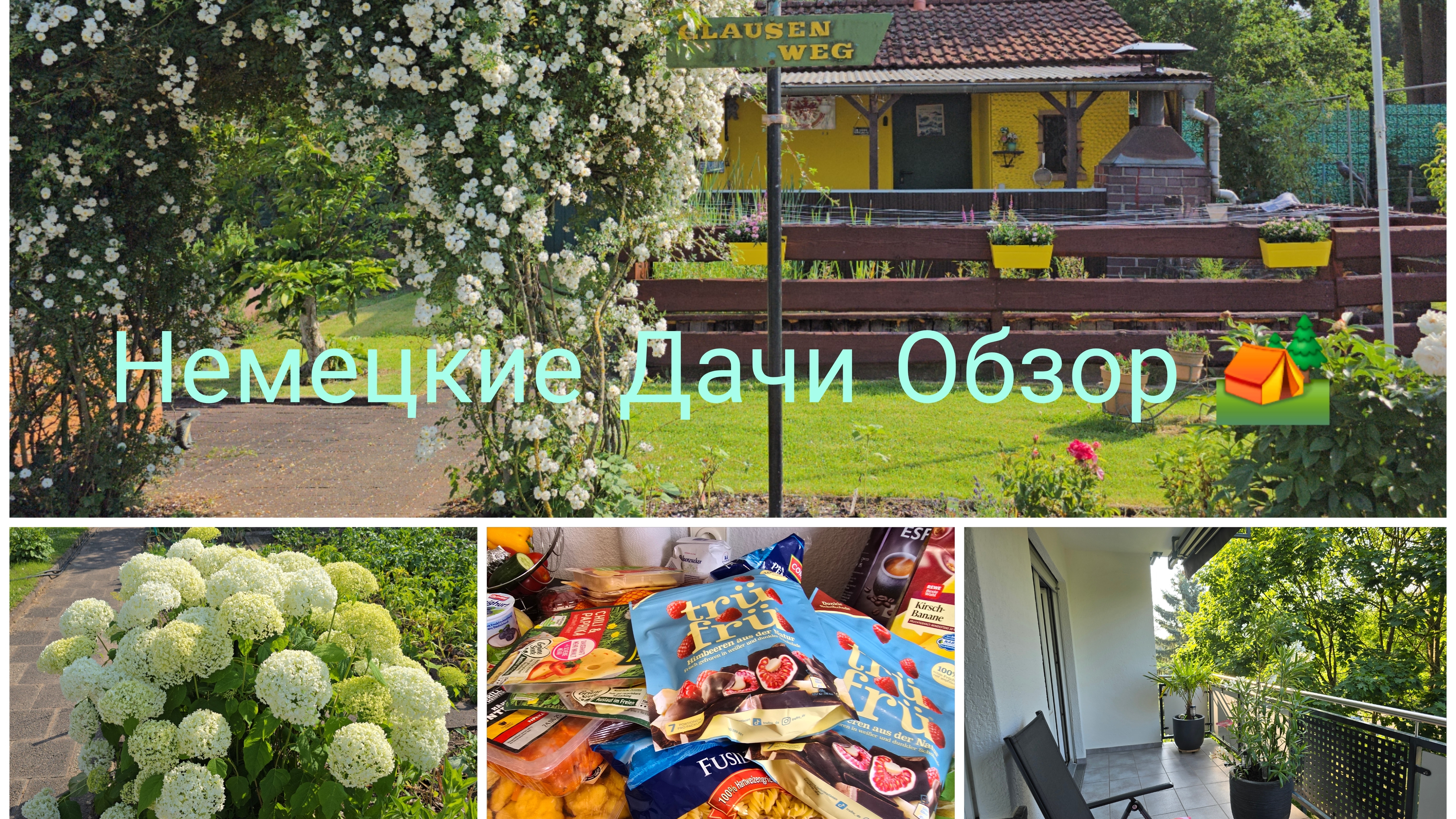 vlog 🇩🇪 Закупилась 🛍🛒Дачи в Германии какие они на Самом деле 🌺 смотреть онлайн