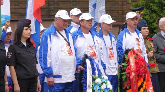 Участники международного динамовского авто-велопробега посетили город-герой Смоленск смотреть онлайн