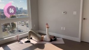 40MIN Full Body Pilates __ low impact & no equipment __ madeleineabeid