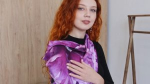 Платок из вискозы "10231", 10231-15, 80х80 см #platki #beautiful #scarf #art