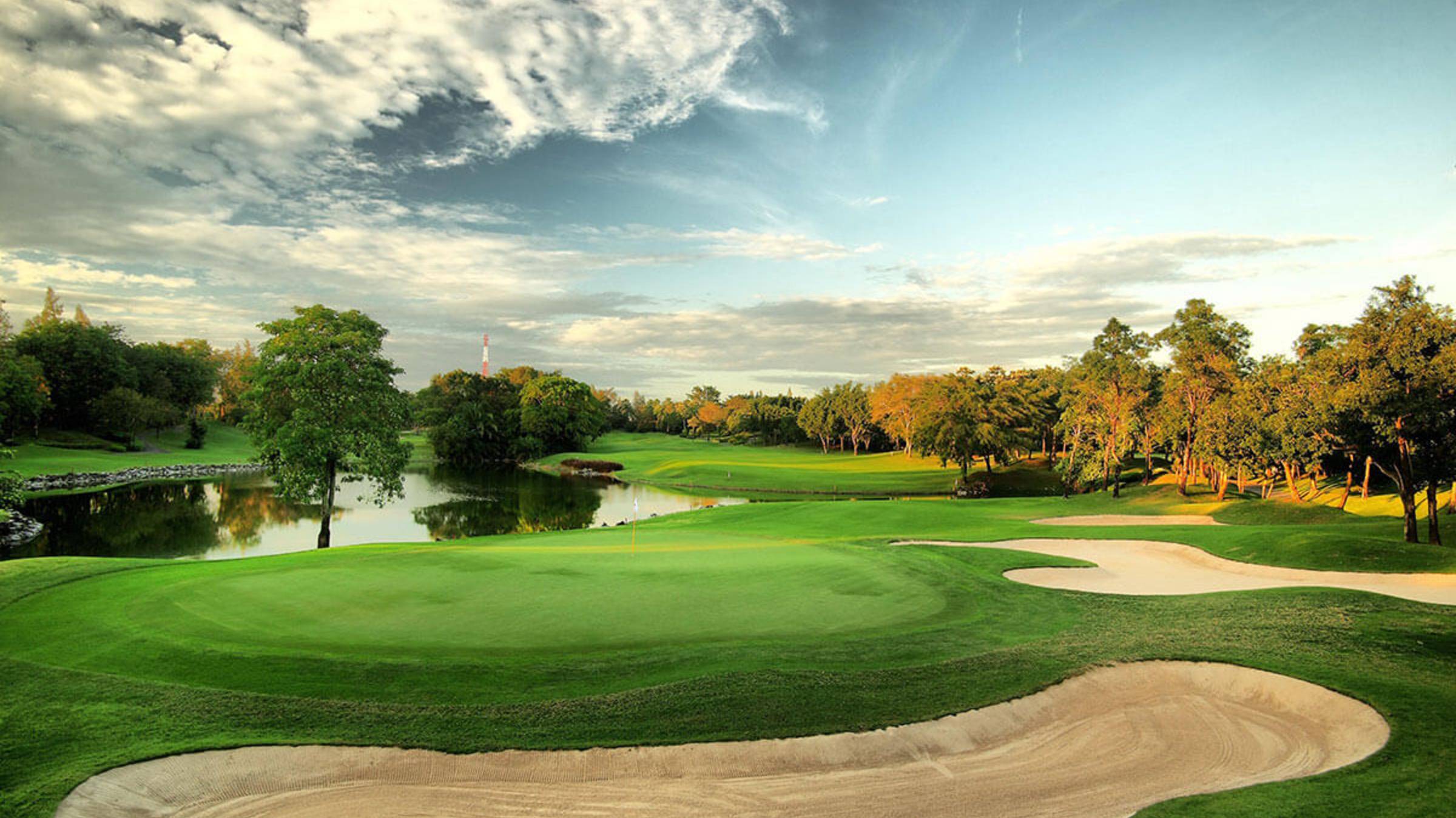 Гольф в Bangkok Alpine Golf & Sports Club | Расслабляющий гольф смотреть онлайн