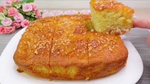 Фруктовый пирог | Бюджетный пирог за 5 минут | Вкусный и мягкий пирог