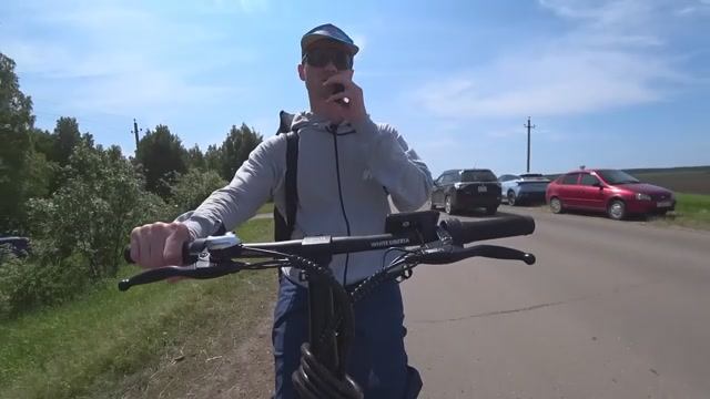 Главный плюс складного электро фэтбайка Slav Pro от White Siberia