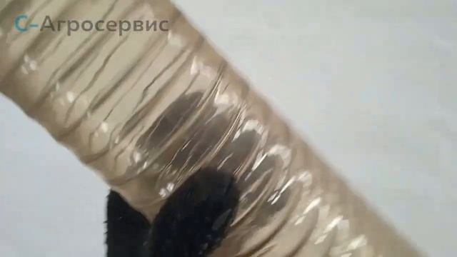 Шланг пищевой D-86х5,5 из ПВХ с металлической оплеткой