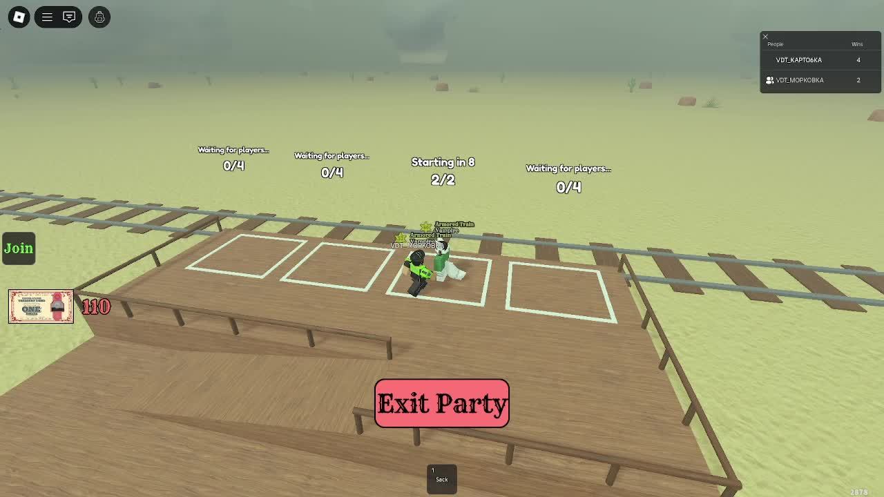 Dead Rails (Roblox) KAPTO6KA MOPKOBKA смотреть онлайн