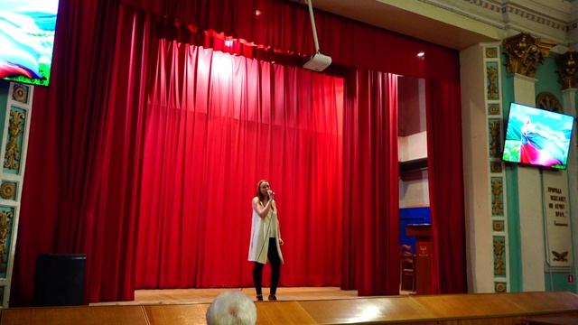 выступление для наших солдат в госпитале