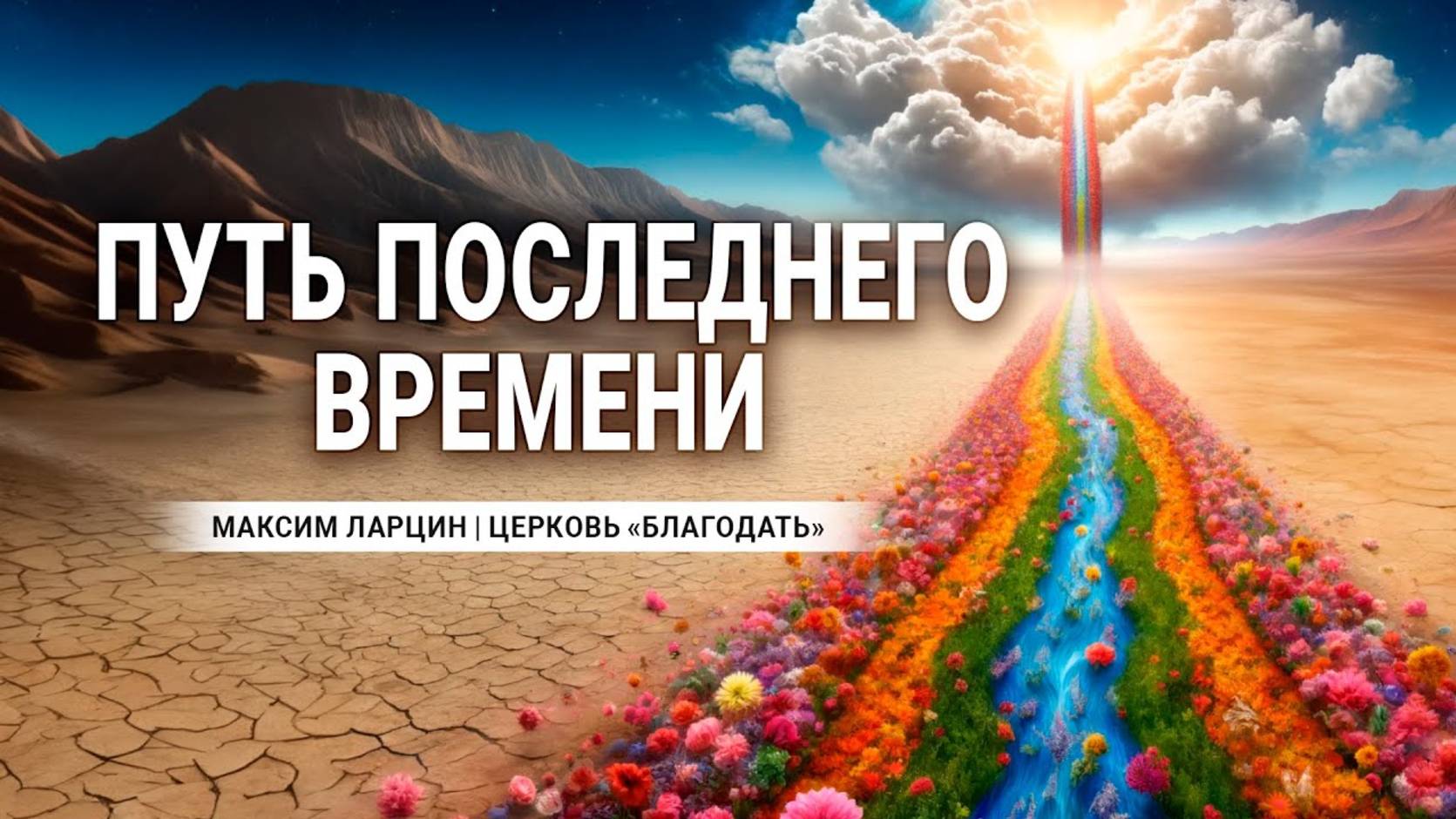 Путь последнего времени -Максим Ларцин 28.04.24 проповедь смотреть онлайн