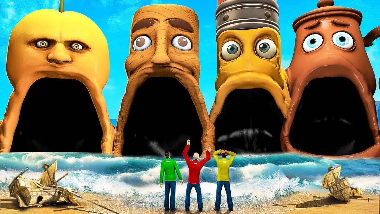 БРЕЙНРОТЫ МЕГА ПОЖИРАТЕЛИ! ИТАЛЬЯНСКИЕ МЕМЫ ОХОТЯТСЯ НА НАС! УГАР И БЕЗУМИЕ В Garry`s Mod смотреть онлайн